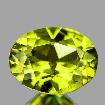 7x5.5 mm Oval 0.92ct Top Sparkles Natural Canary Yellow Mali Garnet [Flawless-VVS]-AAA Grade