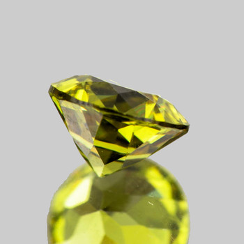 6.00 mm Round 0.97ct Natural Brilliant Yellow Mali Garnet [Flawless-VVS]