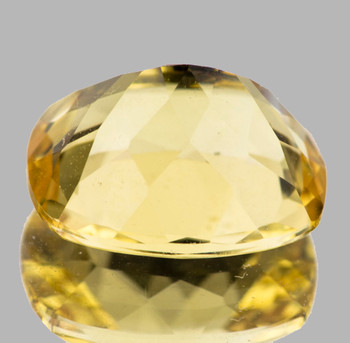 9.5x7.5 mm Cushion 2.30ct Brilliant Luster Natural Sparkling Yellow Beryl 'Heliodor' [Flawless-VVS]