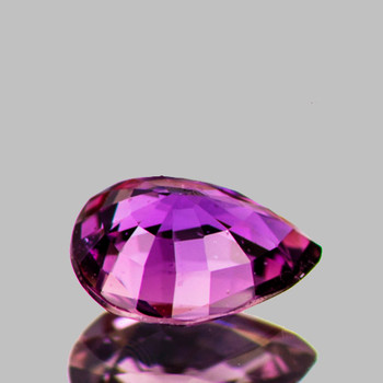 5x4 mm Pear 1 piece AAA Fire Natural Intense Purple Sapphire [Flawless-VVS]-AAA Grade