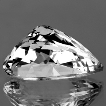 8.5x6 mm Pear 1 piece AAA Fire Luster Natural Colorless White Topaz [Flawless-VVS]
