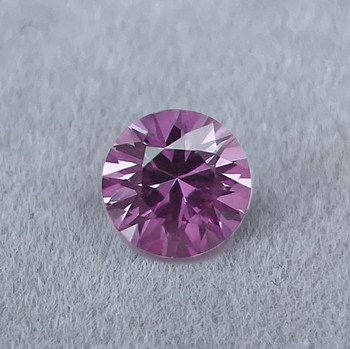 4.70 mm Round {0.42ct} Top AAA Natural Intense Pink Purple Mogok Spinel [Flawless-VVS]
