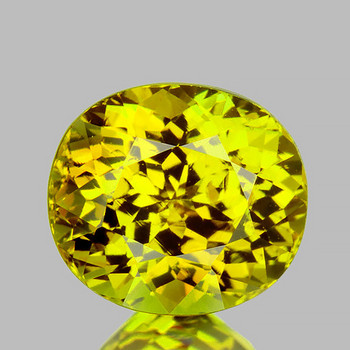 7.5x6.5 mm Oval 1.63cts Superb Luster Natural Brilliant Yellow Mali Garnet [Flawless-VVS]-Top Grade