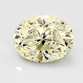4.5x3 mm Oval 1 piece Superb Luster Color M-N Natural White Diamond [VVS]