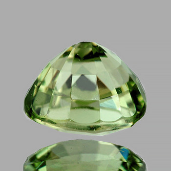 4.30 mm Round 1 piece Top Fire Natural Golden Green Sapphire [Flawless-VVS]