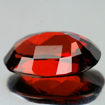 8x6 mm Oval {1.61cts} Natural Brilliant Mozambique Red Garnet [Flawless-VVS]