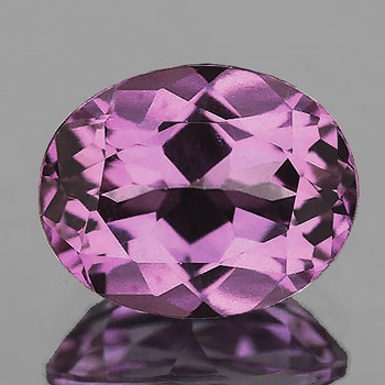 7.5x6 mm Oval {1.34ct} Fire Luster Natural SriLanka Unheated Purple Pink Sapphire [Flawless-VVS]-Free Certificate