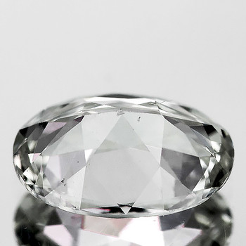 8x5.5 mm Oval {1.25ct} Fire Luster Natural SriLanka Unheated Colorless Sapphire [Flawless-VVS]-Free Certificate