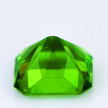 8x7 mm Octagon Princess {2.68cts} AAA Fire Natural Top Pakistan Green Peridot [Flawless-VVS]-AAA Grade