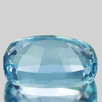8x5 mm Cushion {1.22ct} AAA Luster Natural Santa Maria Blue Aquamarine [Flawless-VVS]