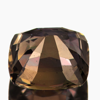 6x5.5 mm Cushion {1.22ct} Brilliant Natural Unheated Champagne Sapphire [Flawless-VVS]-AAA Grade Free Certificate