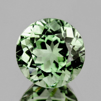 10.00 mm Round 1 piece Fire Luster Natural Sparkling Green Amethyst [Flawless-VVS]