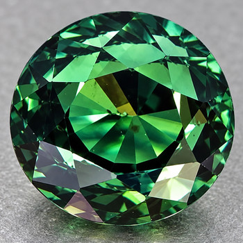 6x5.5 mm Oval {1.55ct} Brilliant Natural Unheated Green Sapphire [Flawless-VVS]-AAA Grade Free Certificate