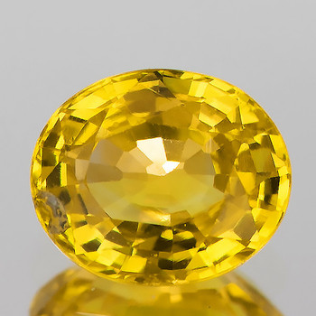6x5 mm Oval {0.78ct} AAA Fire Luster Natural Top Yellow Sapphire [Flawless-VVS]-AAA Grade