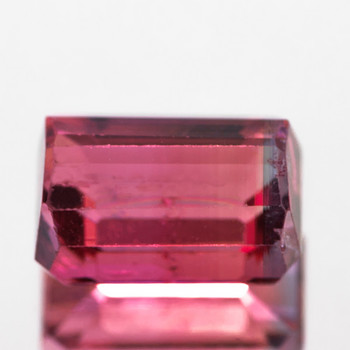 8.5x5.5 mm Octagon 2.46ct Sparkling Natural Intense Pink Tourmaline [Flawless-VVS]