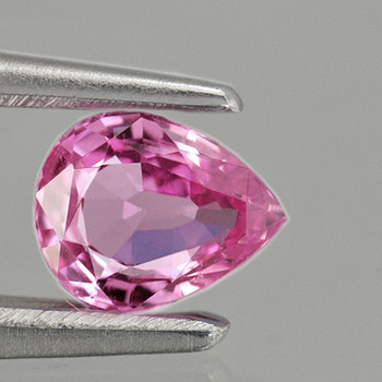 5x4 mm Pear 0.35ct AAA Fire Luster Natural Top Pink Sapphire [Flawless-VVS]