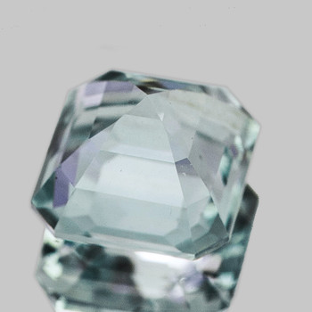7.50 mm Octagon 1.18ct AAA Fire Luster Natural Green Blue Aquamarine [Flawless-VVS]
