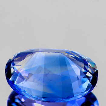 8x6 mm Oval {1.54ct} AAA Luster Natural SriLanka Top Intense Blue Sapphire [Flawless-VVS]-Free Certificate