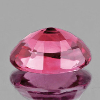 6.5x5.5 mm Oval {0.92ct} Superb Luster Natural Intense Purplish Pink Sapphire [Flawless-VVS]-Free Certificate