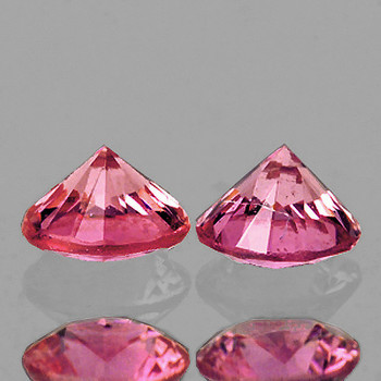 4.00 mm Round 2 pieces Sparkling Luster Natural Intense Pink Spinel [Flawless-VVS]