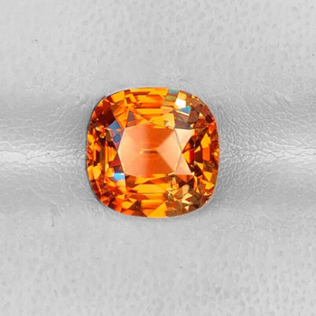6.00 mm Cushion {1.17cts} Top Luster Natural Golden Yellow Sapphire [Flawless-VVS]