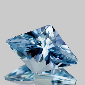 22.5x15.5 mm Fancy 12.47ct AAA Fire Luster Natural Santa Maria Blue Aquamarine [Flawless-VVS]-Rare