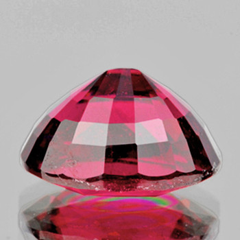 9x7.5 mm Oval 2.39cts Natural Umbalite Raspberry Pink Rhodolite Garnet [Flawless-VVS]