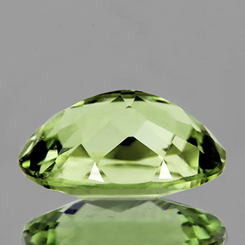 9x7 mm Oval {1.92cts} Top Luster Natural Golden Green Turkish Diaspore [Flawless-VVS]