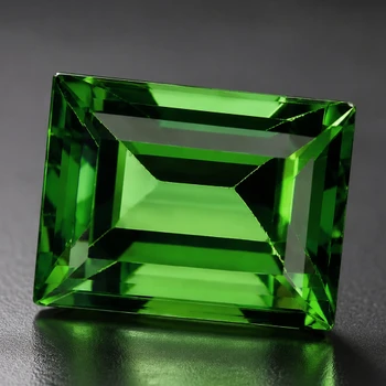 8x6 mm Baguette {2.18ct} Top Luster Natural Green Tourmaline [Flawless-VVS]