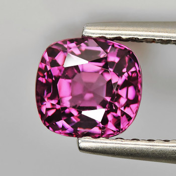 5.00 mm Cushion {0.71ct} Superb Luster Natural Intense Neon Pink Spinel [Flawless-VVS]
