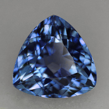 5.00 mm Trillion {0.65ct} Sparkling Luster Natural Intense Blue Sapphire [Flawless-VVS]