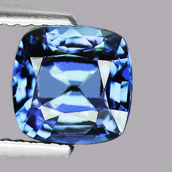 4.50 mm Cushion {0.5ct} Lustrous Natural Ceylon Blue Sapphire [Flawless-VVS]