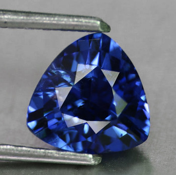 3.50 mm Trillion {0.20ct} Sparkling Luster Natural Intense Blue Sapphire [Flawless-VVS]