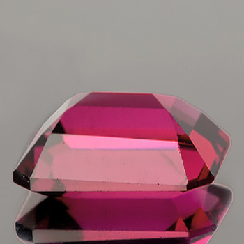 7x5 mm Octagon {1.65ct} Top Luster Natural Raspberry Pink Rhodolite Garnet [Flawless-VVS]