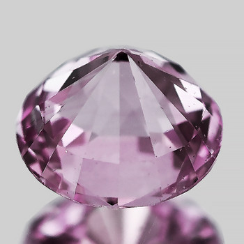 6.80 mm Round {1.62ct} Fire Luster Natural SriLanka Pastel Pink Sapphire [Flawless-VVS] {Top Grade}-Free Certificate