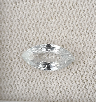 10x5 mm Marquise {1.45cts} Fire Luster Natural Brilliant White Sapphire [Flawless-VVS]-Rare