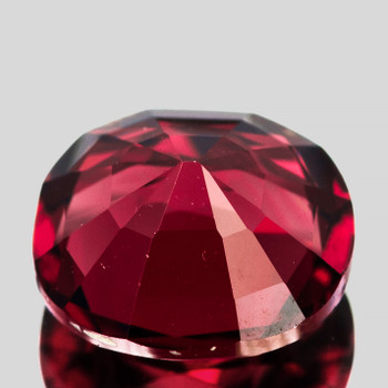 9x8 mm Oval {2.85cts} Superb Luster Natural Intense Raspberry Pink Rhodolite Garnet [Flawless-VVS]-Top Grade