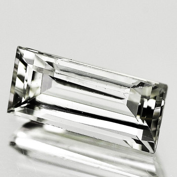 8.5x4 mm Baguette {1.40cts} AAA Fire Luster Natural Brilliant White Sapphire  [Flawless-VVS]