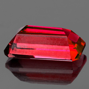 9x5.5 mm Octagon {1.92cts} Superb Luster Natural Vivid Raspberry Pink Rhodolite Garnet [Flawless-VVS]