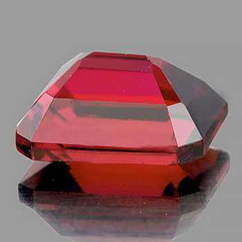 8.5x5.5 mm Octagon {2.05ct} Top Luster Natural Vivid Red Pink Rhodolite Garnet [Flawless-VVS]