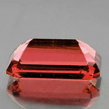 9x5 mm Octagon {1.72ct} Top Luster Natural Vivid Orange Pink Rhodolite Garnet [Flawless-VVS]