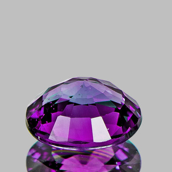 5x4 mm Oval 0.46ct AAA Luster Natural Intense Purple Sapphire [Flawless-VVS]