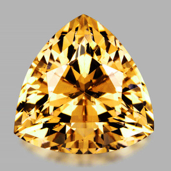 5.60 mm Trillion 0.85ct AAA Fire Sparkles Natural Top Yellow Sapphire [Flawless-VVS]-Top Grade