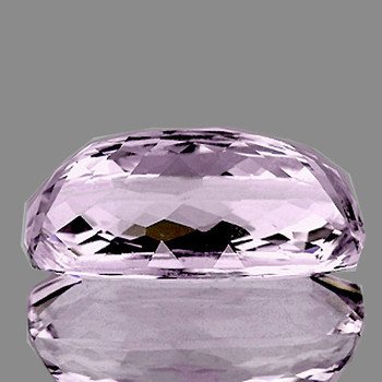 13x8 mm Cushion 4.25cts Superb Luster Natural Sweet Pink Morganite [Flawless-VVS]