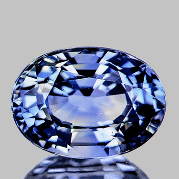 7x5 mm Oval {1.02ct} Fire Luster Natural Ceylon Blue Sapphire [Flawless-VVS]