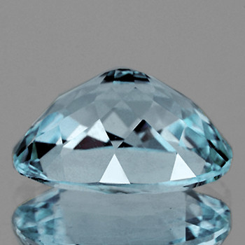 8x6 mm Oval {1.00ct} AAA Luster Natural Santa Maria Blue Aquamarine [Flawless-VVS]