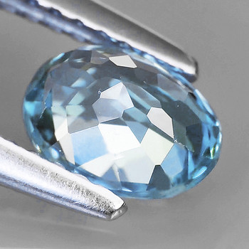 11x8 mm Oval {3.00ct} AAA Luster Natural Top Blue Aquamarine [Flawless-VVS]