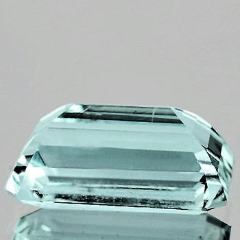14x7 mm Octagon {4.45cts} Fire Luster Natural Brilliant Green Blue Aquamarine [VVS]
