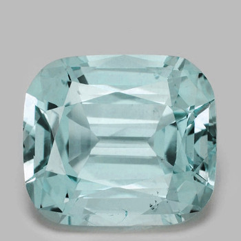 8.5x7.5 mm Cushion {2.00ct} AAA Luster Natural Sky Blue Aquamarine [Flawless-VVS]