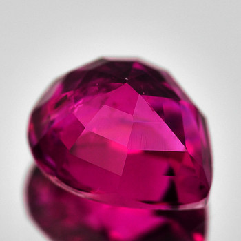 11.5x8.5 mm Pear {3.02ct} Sparkling Natural Rubellite Pink Tourmaline [VVS]